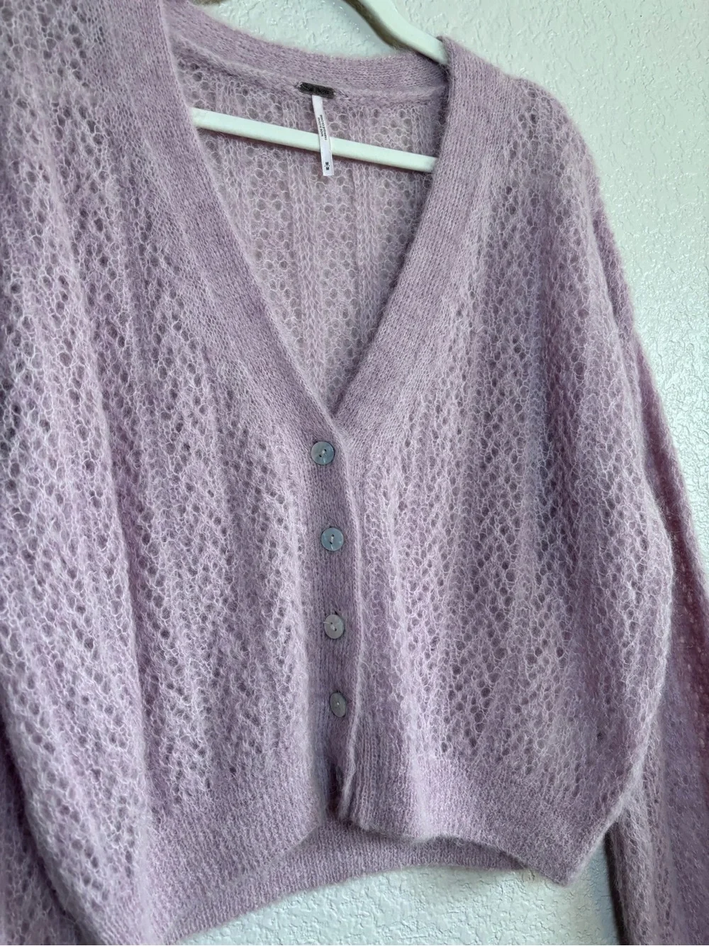 Free People Amelia Alpaca Blend Cardi size Medium $148